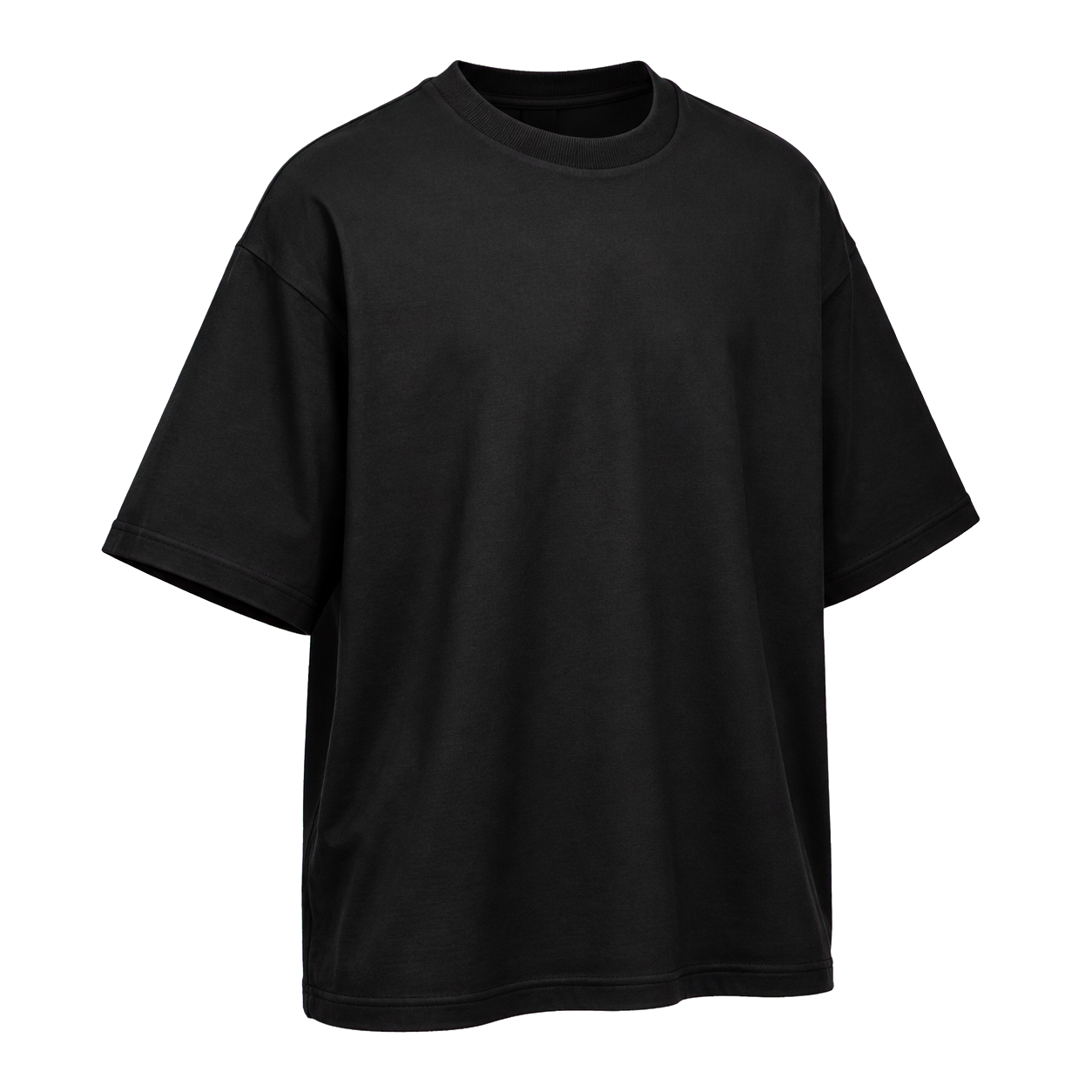 Black NYXX oversized T-shirt specimen